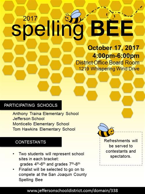 district spelling bee overview how do you spell flyer
